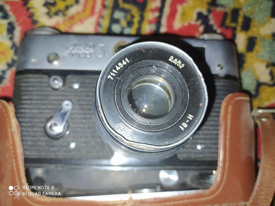 Фотоаппараты советские и вспышка