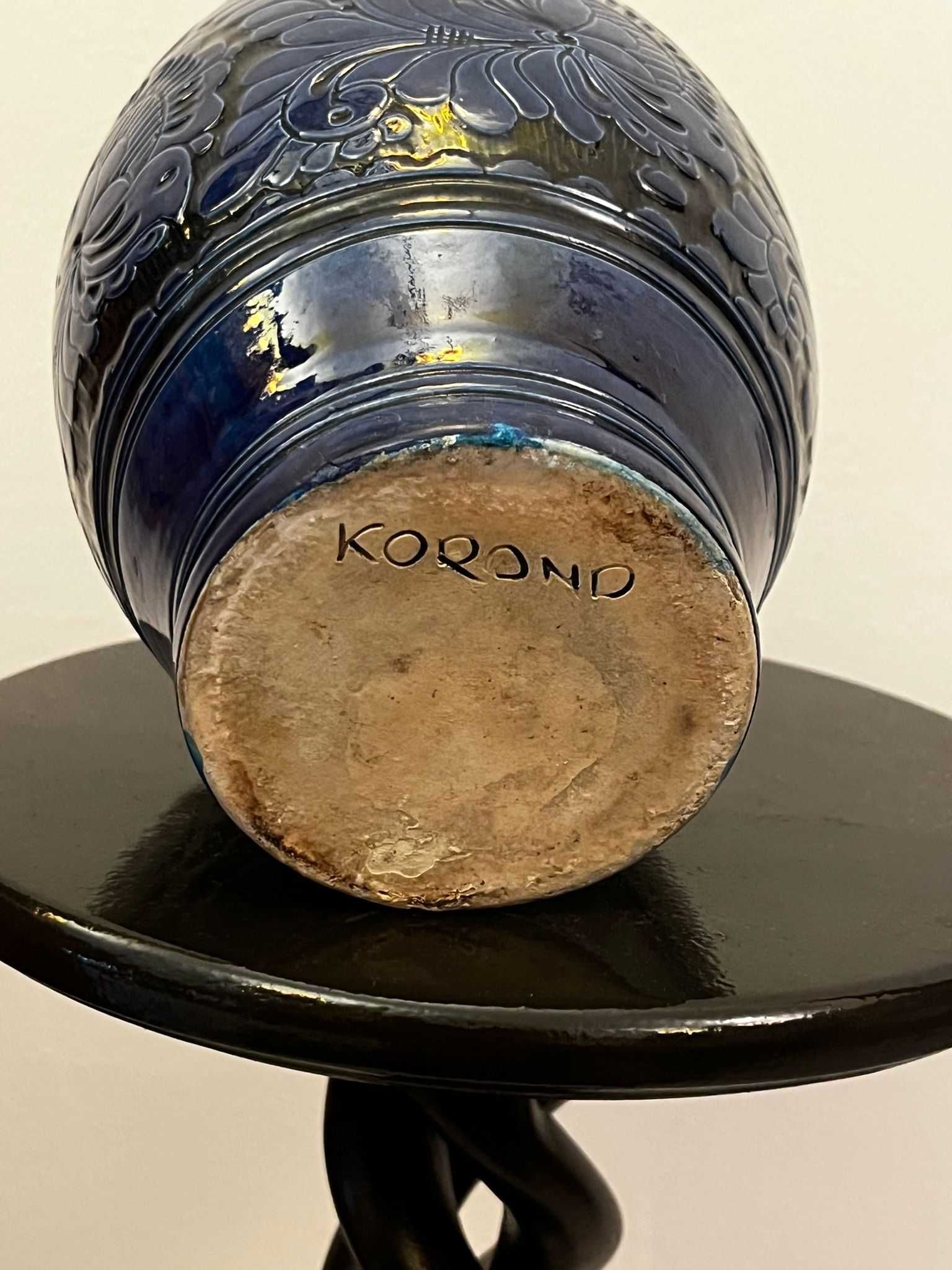 Set vechi de patru vaze ceramica  KOROND marcate  bibelouri bibelou