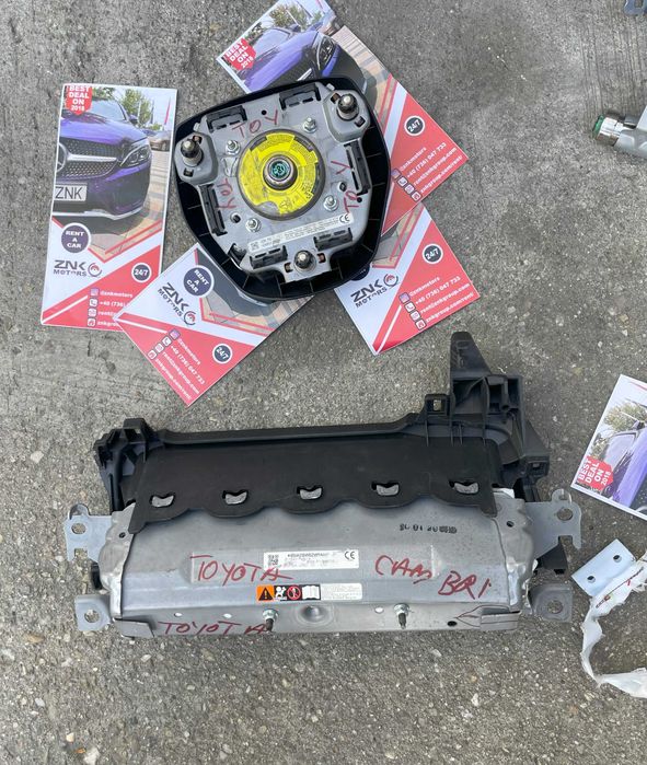 Toyota Camry plansa de bord - kit airbag - set centuri de siguranta