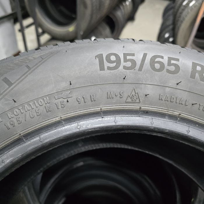 2x 195/65/15 ALLSEASON CONTINENTAL 2021 Stare excelentă