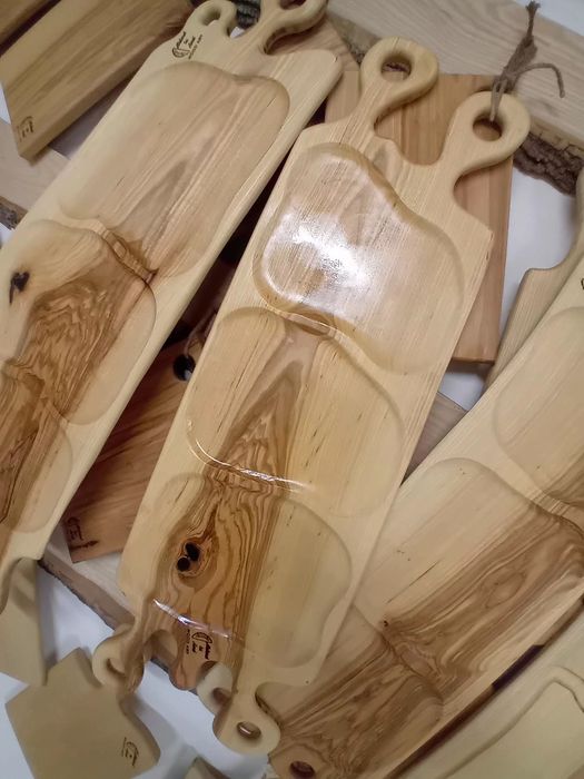 Platouri servire lemn masiv