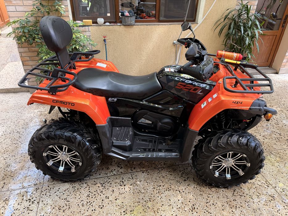 Atv CF Moto 520L EPS(euro 5 , Servo, 1140 km,inmatriculat, L7e,ITP)
