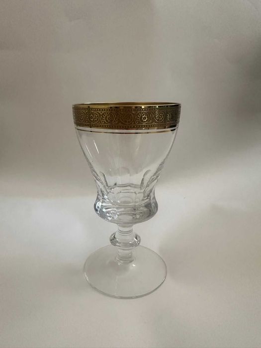 Set de șase pahare Theresienthal din cristal, pentru vin, cca. 1970