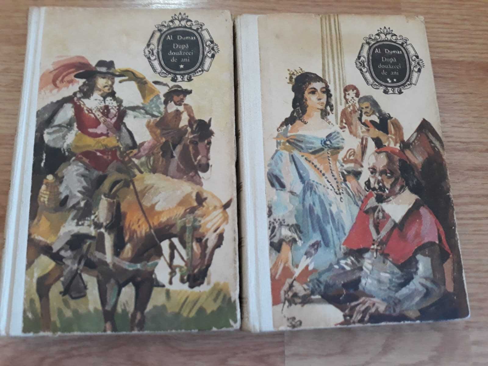 Romanul Dupa doua zeci de ani 2 volume