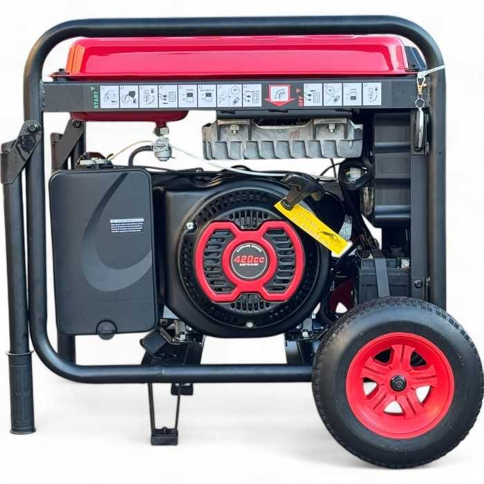 Инверторен Бензинов Агрегат Bullmax 8500I, Червен, Преносим, Моно