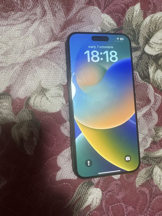 iPhone 15 pro Max blue titanium