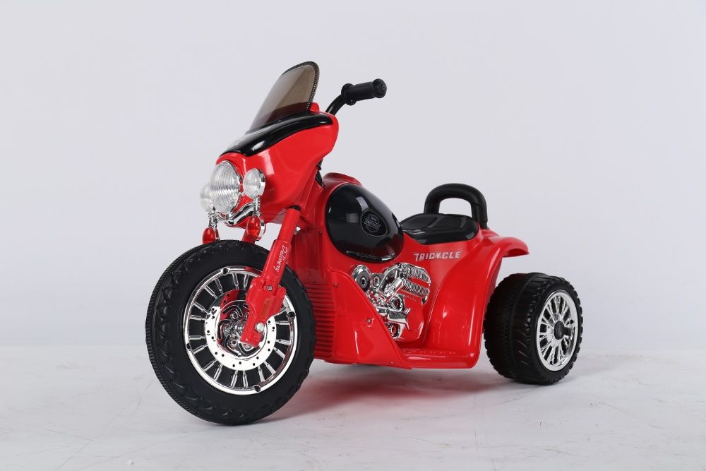 Motocicleta electrica pentru copii, POLICE JT568 35W STANDARD #Rosu