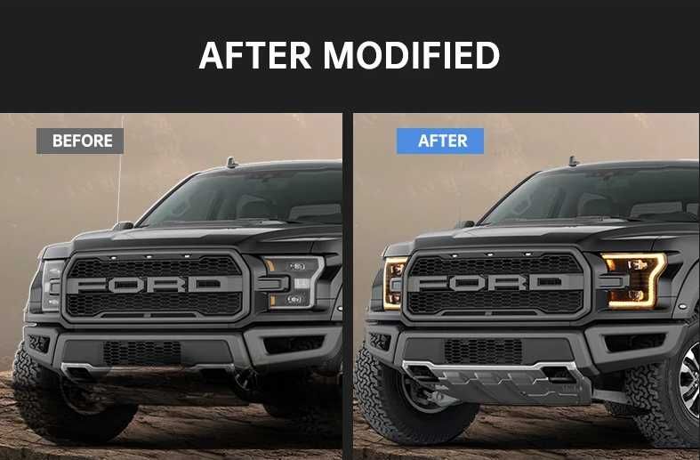 Тунинг Ford F150 LED Фарове 2015-2017