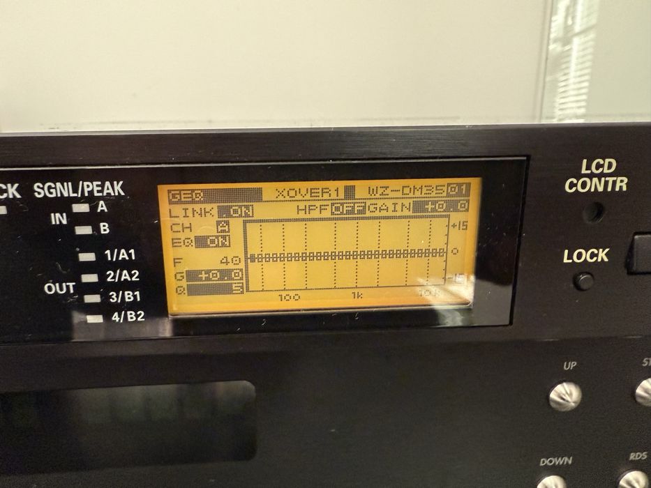 Crossover procesor DSP Panasonic Ramsa WZ-DM35NH