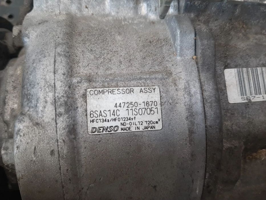 Compresor clima ac mercedes a-class w176 b-class w246 cla c117 sprinter 910 447250-1670 6sas14c