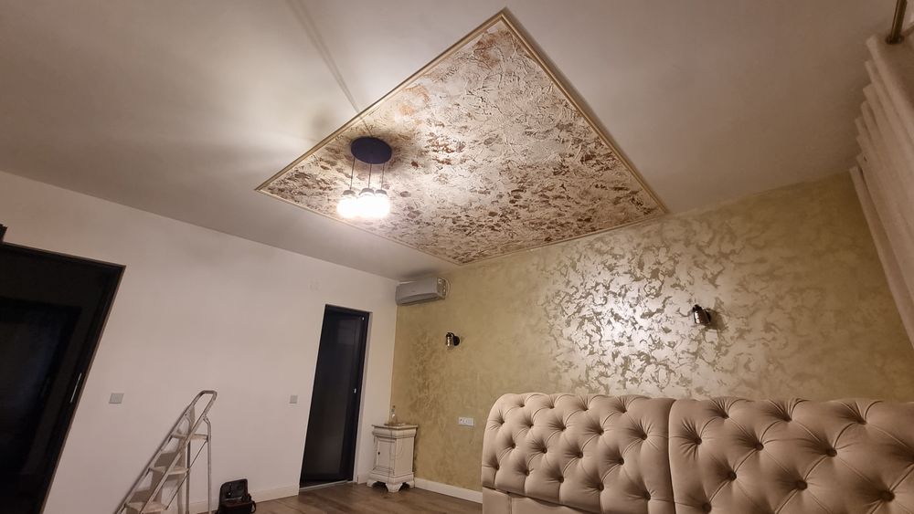 Zugrav vopsea decorativa si lavabila  interior
