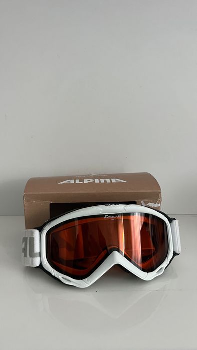Продавам очила за ски ALPINA, Color black, Lens: Doubleflex hicon S2
