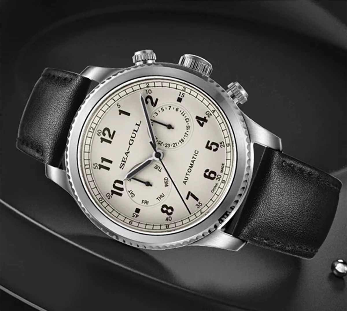 Seagull Pilot 43 mm Safir Mecanic Automat ST2502