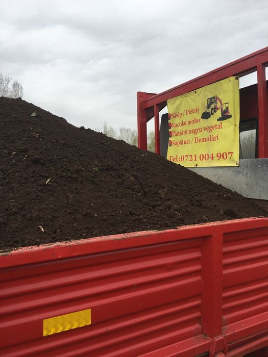 Pamant vegetal cernut