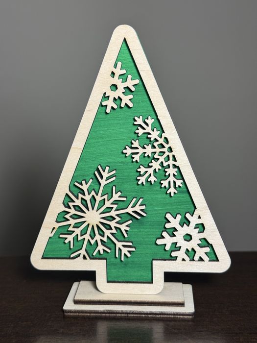 Коледни играчки от дърво