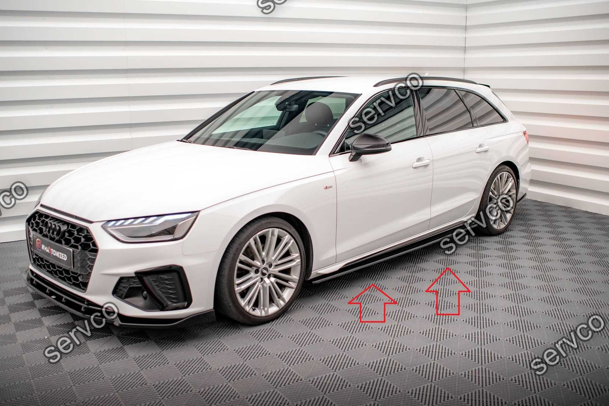 Pachet Body kit tuning Audi A4 S-Line B9 2019- v4 - Maxton Design