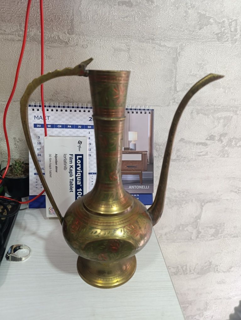 Кувшин Алладина латунь