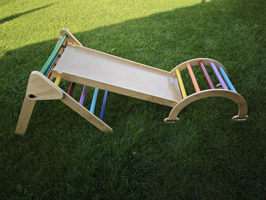 Ansamblu joaca lemn, Montessori