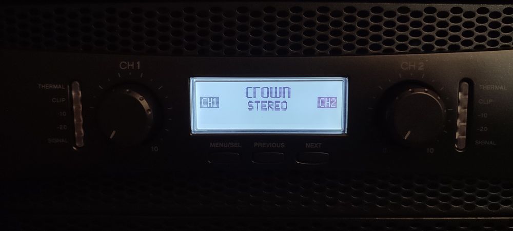Crown xls 1002, усилвател, крайно стъпало