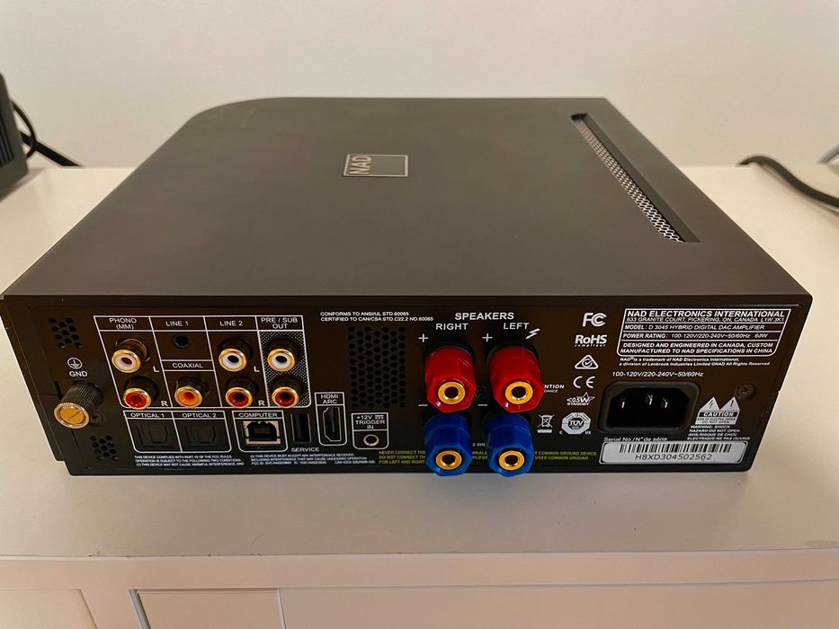 NAD D 3045 Hybrid Digital DAC Amplifier  (HYPEX)