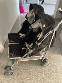 Maclaren techno лятна бебешка количка за близнаци