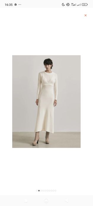 Rochie Massimo Dutti Studio lana%