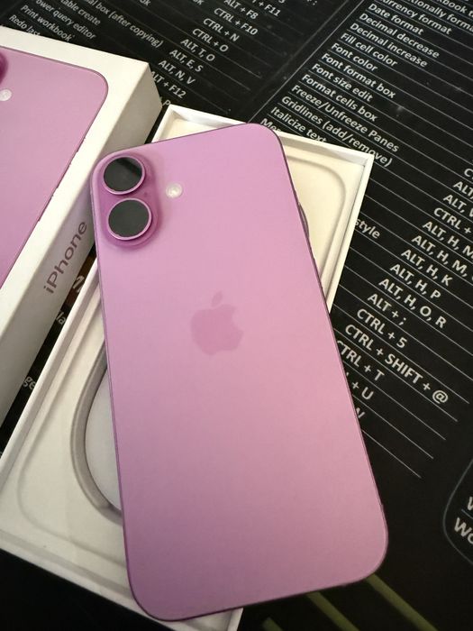 iPhone 16 pink impecabil 256GB baterie 91% garanție 1 an
