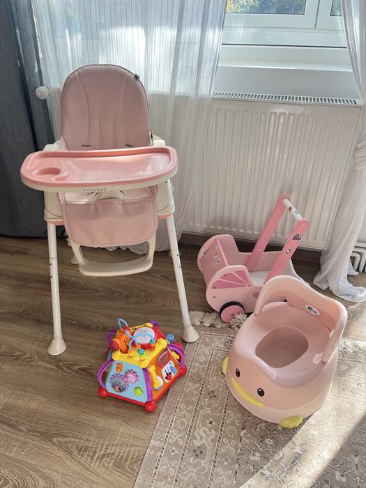 Set scaun masa, olita, jucarii