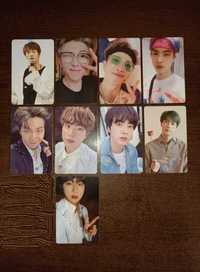 BTS официални картички RM,Jin