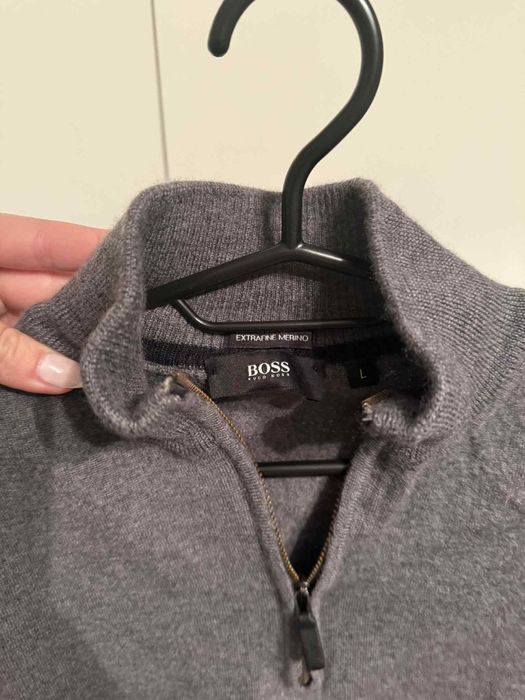 Вълнен пуловер Boss