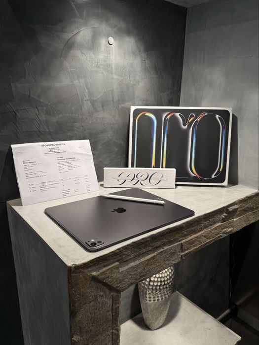 КАТО ЧИСТО НОВ Ipad Pro M4 13” + Apple Pencil Pro