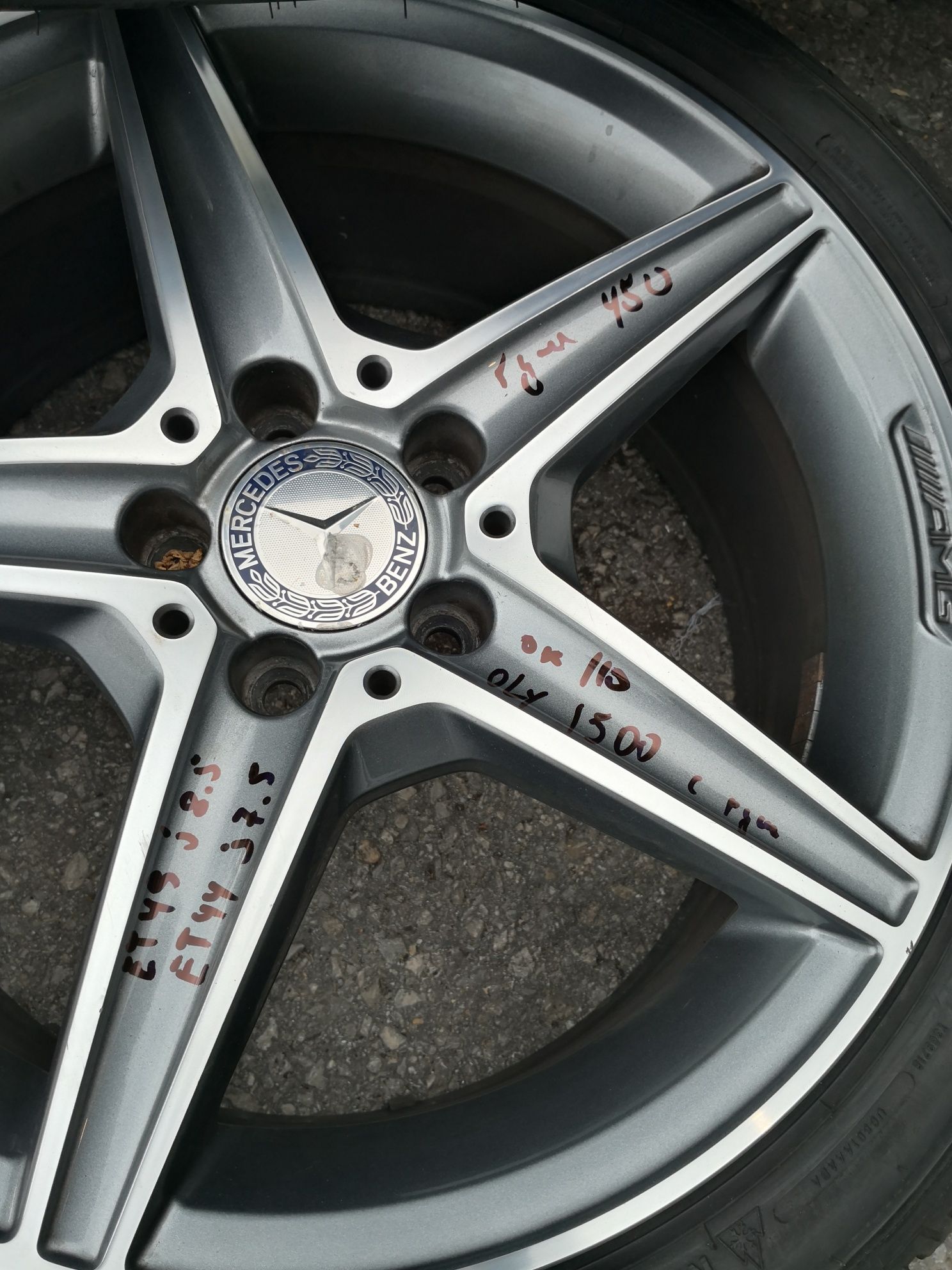 5x112 Mercedes c class amg 5х112 мерцедес ц класа спорт пакет 18 цола