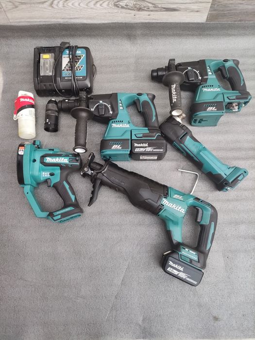 Makita 18V Brushless rotopercutor 243 fierăstrău sabie, tăiat tijă mul