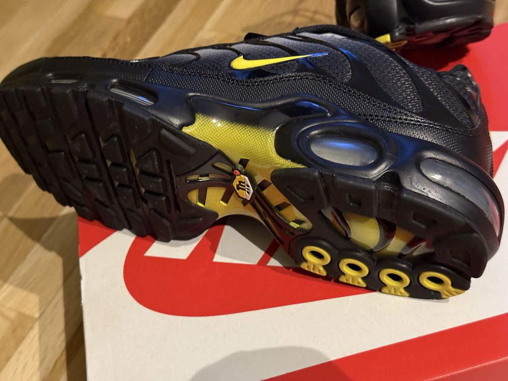 Nike Air Max Plus Gray Black Opti Yellow, N 43