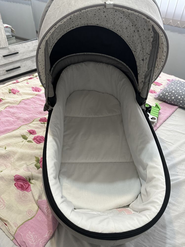 Количка Lorelli Crysta Grey 3 in 1