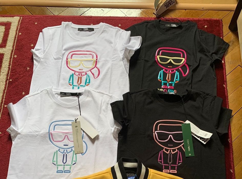 Tricou original KARL LAGERFELD dama marimea XS, S colectia noua