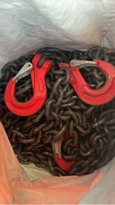 Clichet si lant de ancorare utilaje grele-6m, 2500daN