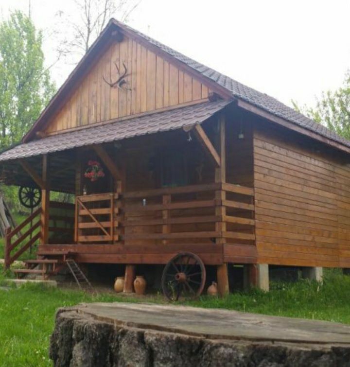 Vand  cabane  tip casă pe structura metalica8×5×3h