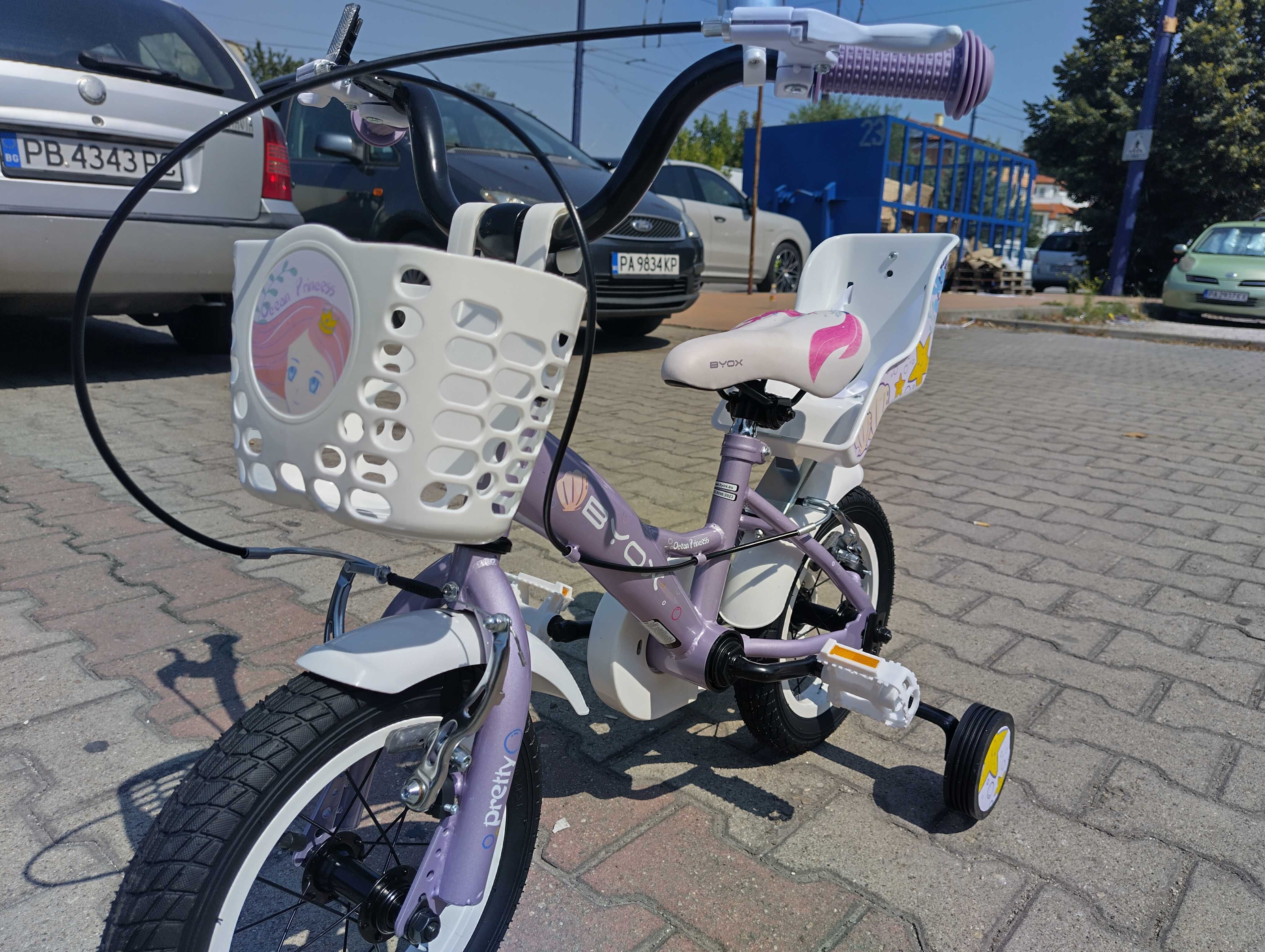 BYOX Велосипед 12" PRINCESS violet
