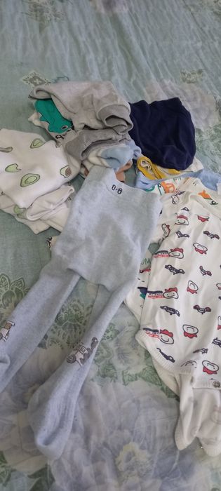 Пакет вещей на мальчика от 3 до 9 мес