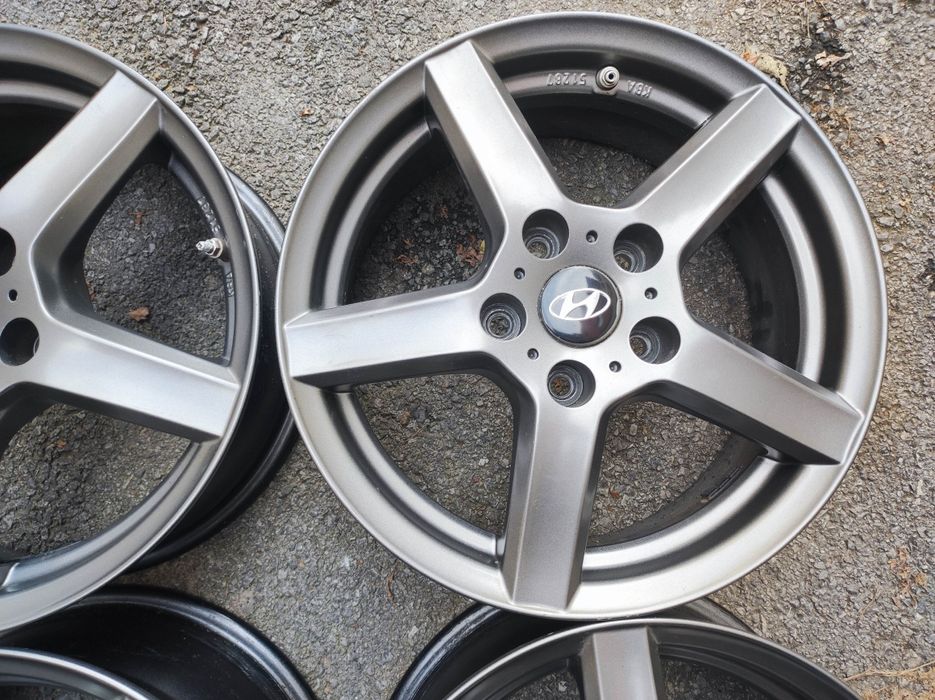 Хюндай; Киа – 16 цола 5x114,3; 4 бр. лети джанти, цвят графит