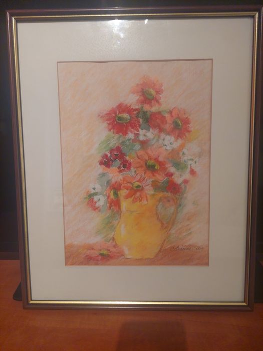 Pastel și icoane cu foita de aur