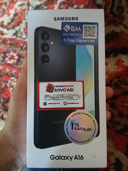 Samsung a16 6oy kafolat