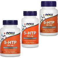 5-HTP, Now Foods,100 мг  120 капсул/ 60 капсул из Америки