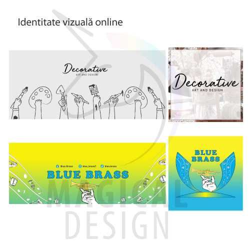 Design personalizat - Grafica Logo, carti de vizita, flyere, bannere