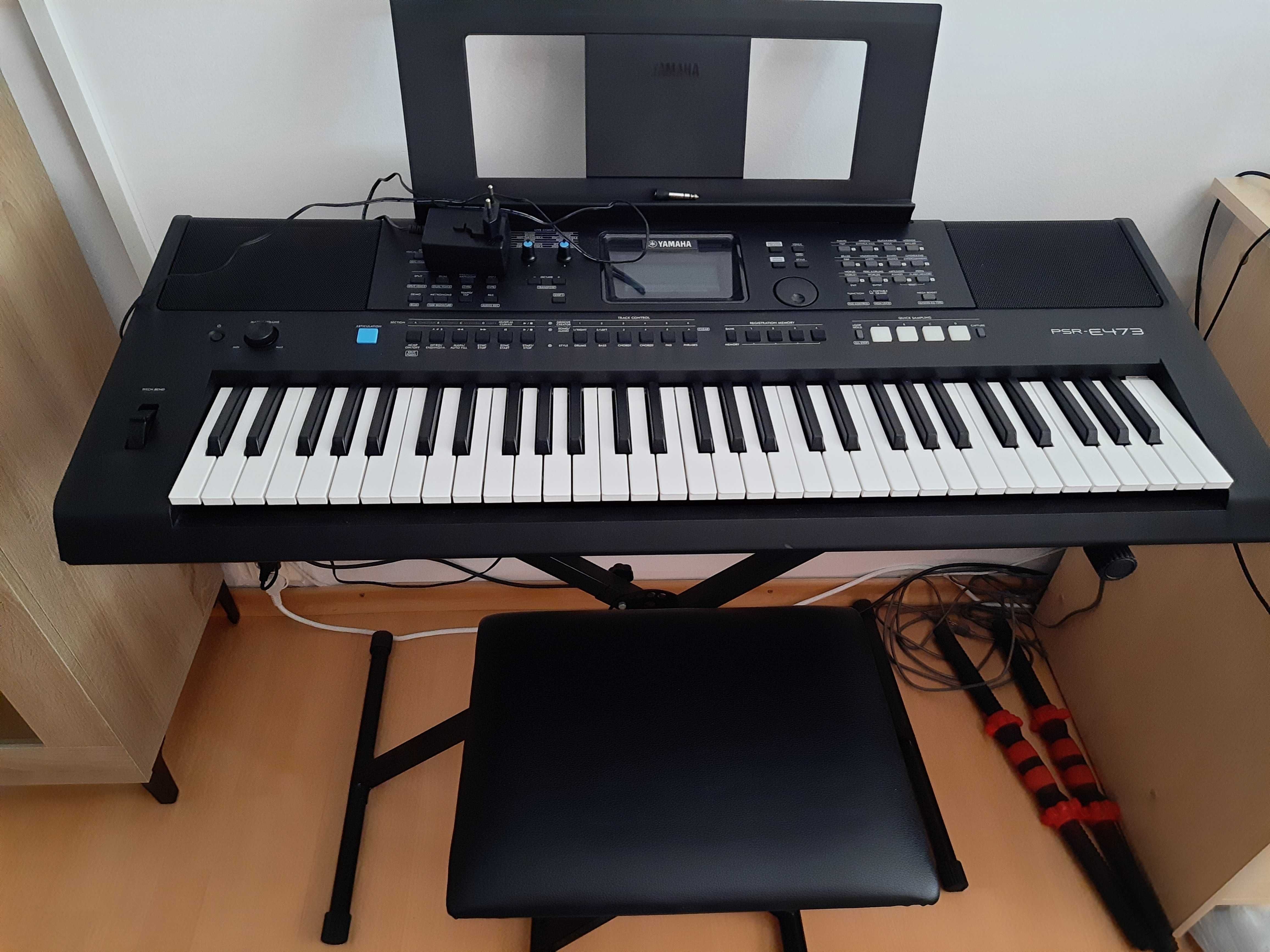 Orga Yamaha PSR-E473 in garantie