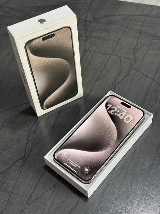iPhone 15 Pro Max Natural Titanium 256GB !