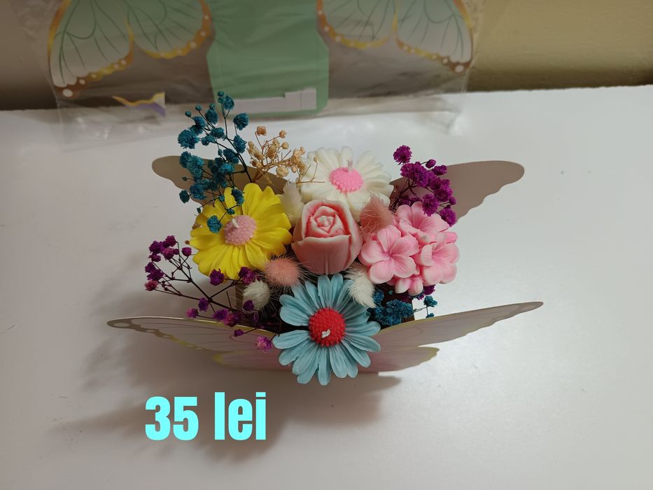 Buchet din lumânări parfumate