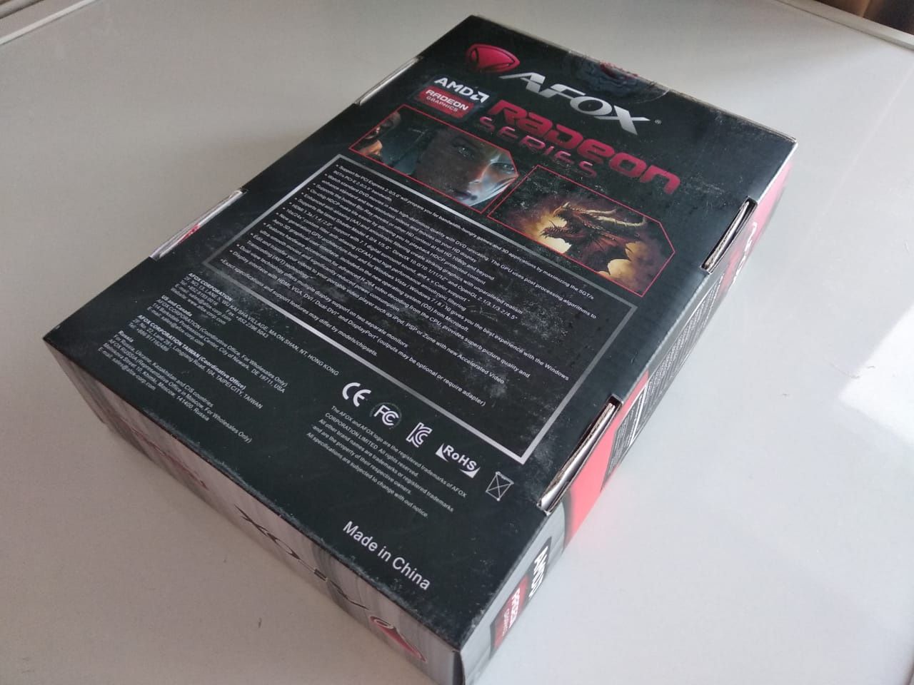 Видеокарта AMD RX550 series 4 Gb