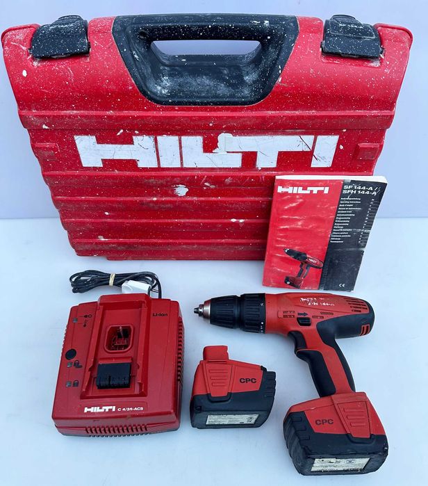 Hilti SFH 144-A - Трискоростен ударен винтоверт 14.4V